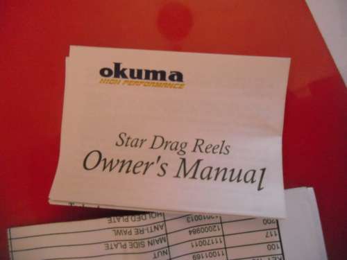 OKUMA CONVECTOR CV 30 CS REEL (STILL IN BOX)